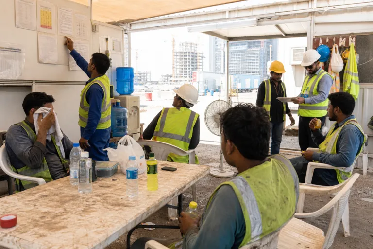 The Hard Truth About Construction Worker Welfare Saudi Arabia: Heat-stress Rules and the Hidden Cost Ripple