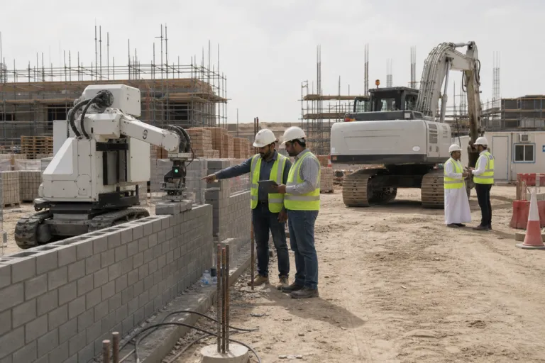 Construction Robotics Saudi Arabia: The Bold Rise of Bricklaying Bots, Autonomous Excavators, and Clear Site ROI