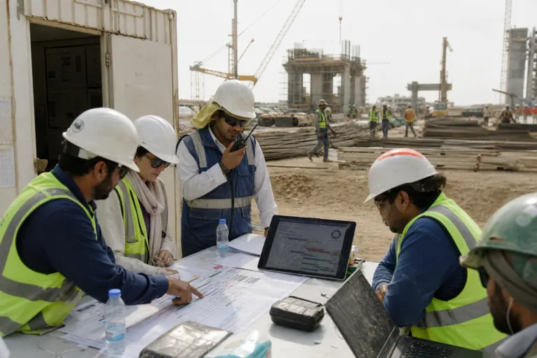 Beyond BIM: AI-driven Schedule Optimization and Risk Forecasting on Saudi Giga-project Sites | AI Construction Scheduling Saudi Arabia