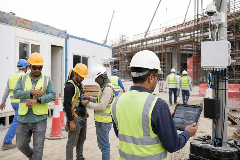 Connected Sites That Protect People: IoT Construction Site Monitoring Saudi Arabia for Safer, Faster Delivery