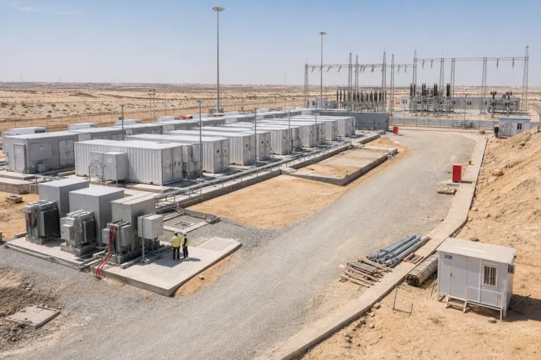 Building the Grid-forming Fleet: High-stakes Grid Scale Battery Storage Construction in Saudi Arabia