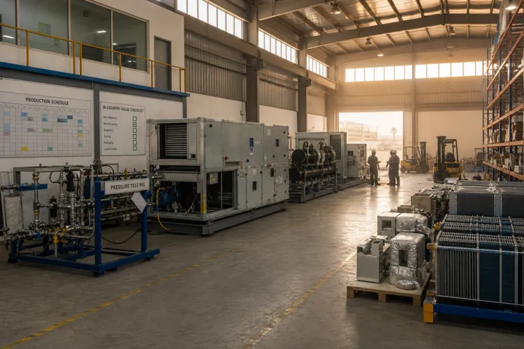 Localizing MEP and HVAC Supply Chains for Saudi Arabia’s Giga-project Cooling Surge
