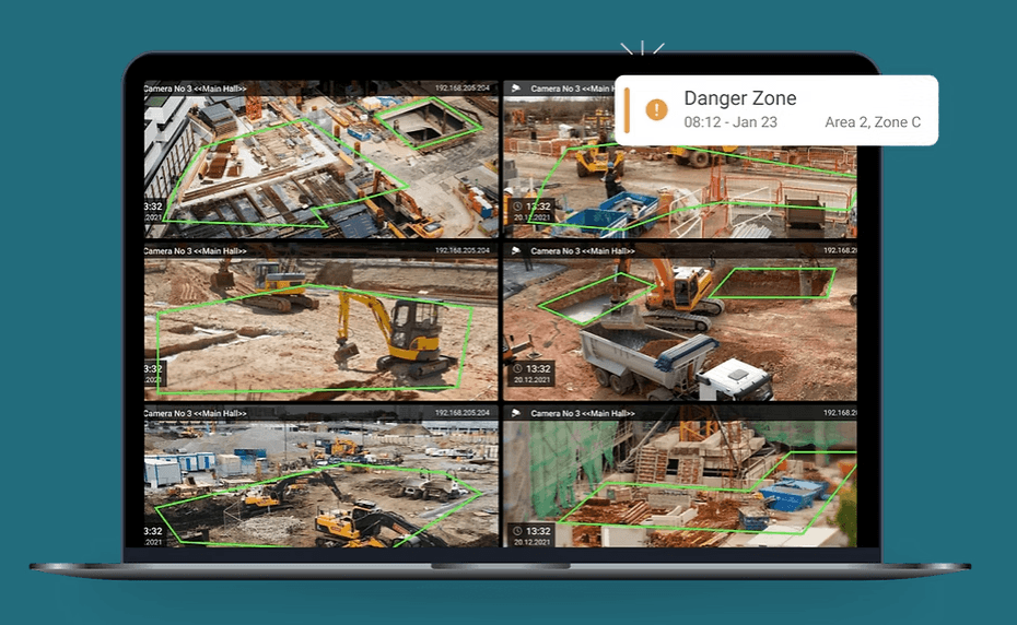  viAct AI-powered Smart Site Safety System
