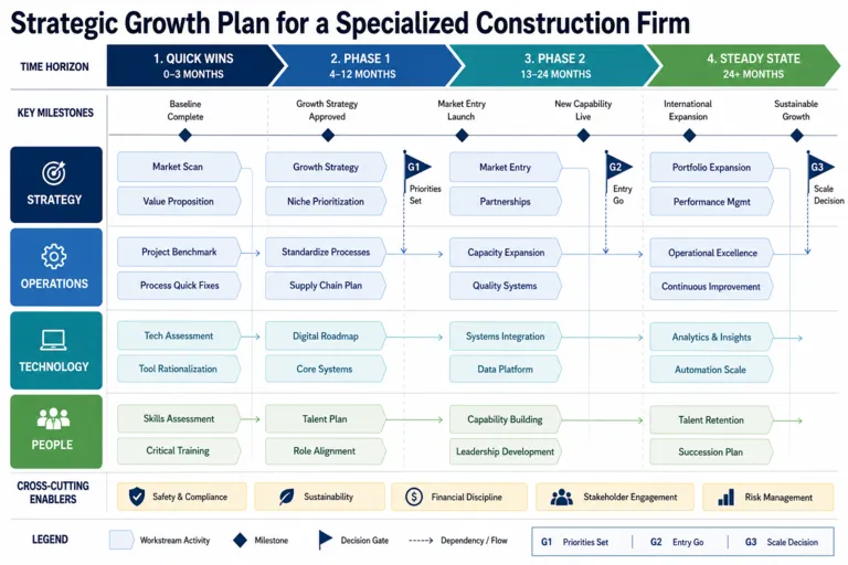 Strategic Growth for a Specialized Construction Firm