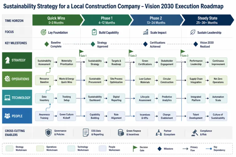 Sustainability Strategy for a Local Construction Giant