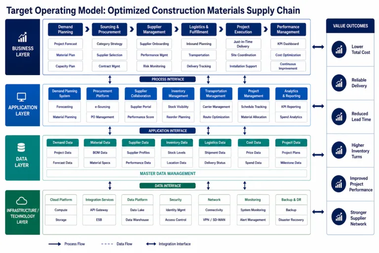 Supply Chain Optimization for Construction Materials