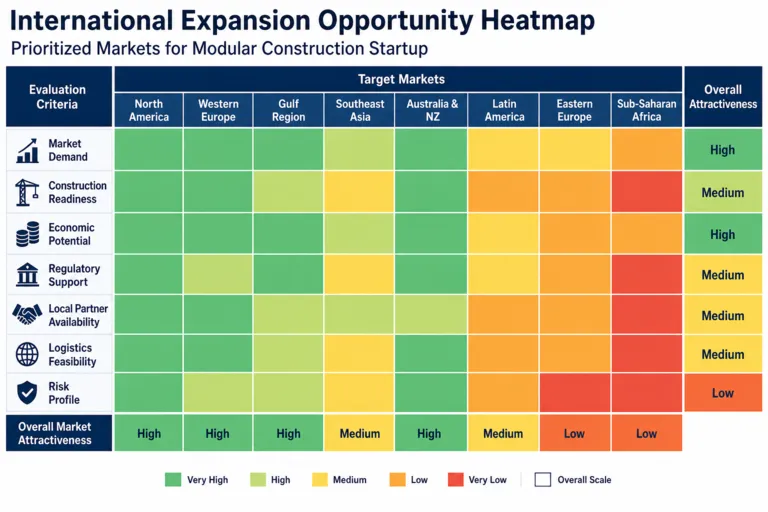 Market Expansion Strategy for a Modular Construction Startup