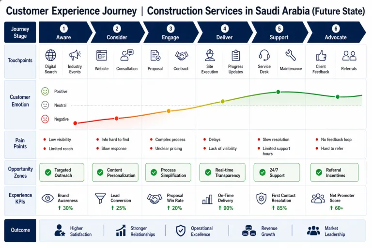 Customer-Centric Construction Services: Enhancing Project Outcomes in Saudi Arabia