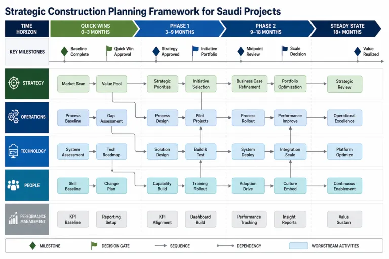 Strategic Construction Planning Case Study Saudi