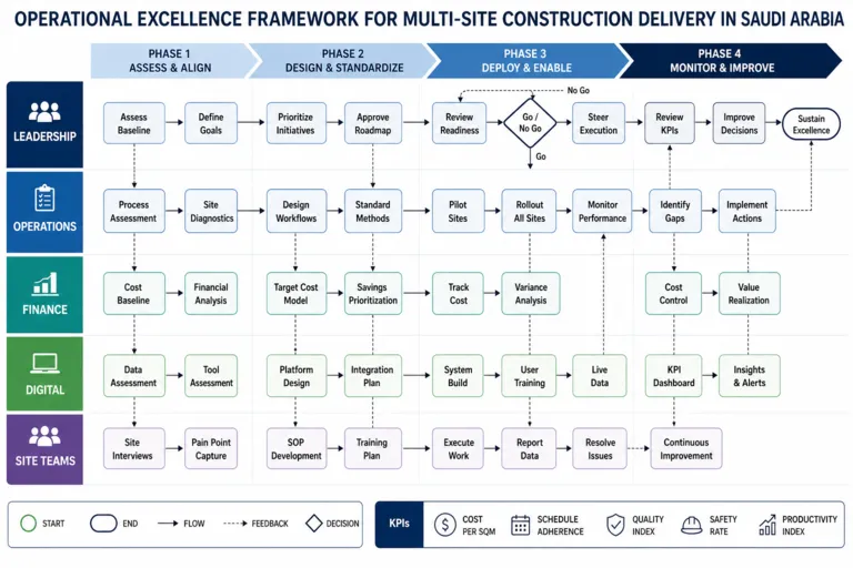 Driving Operational Excellence in Construction Projects Across Saudi Arabia