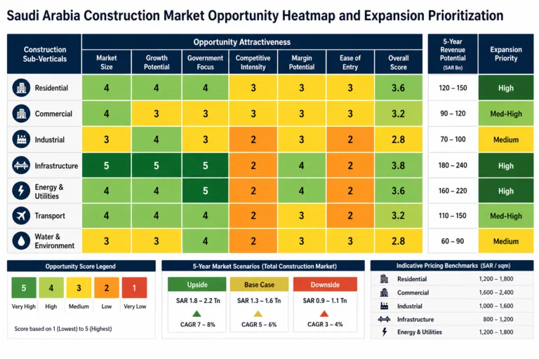 In-Depth Construction Market Study Supporting Expansion in Saudi Arabia