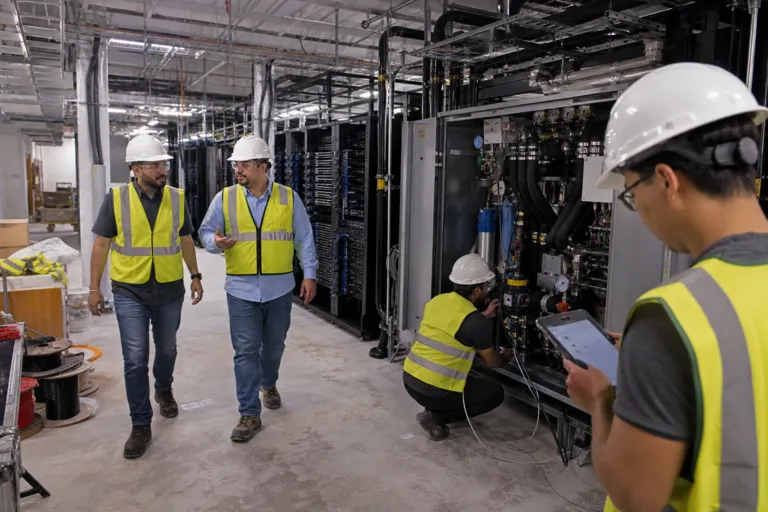 Liquid-cooled by Design: How AI Data-center Builds Are Transforming Saudi MEP Delivery