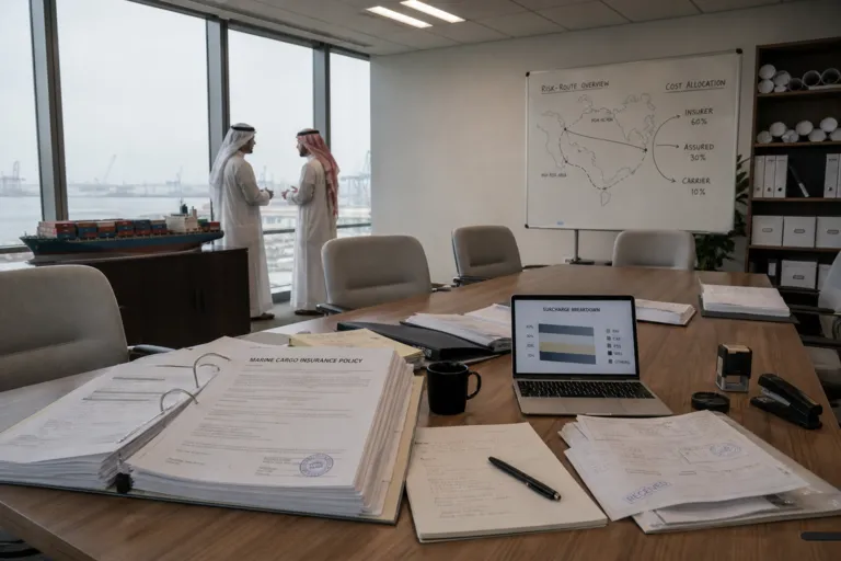 Who Pays the War-risk Premium? a Clear Guide to Marine Cargo Insurance for Saudi Construction Imports in 2026