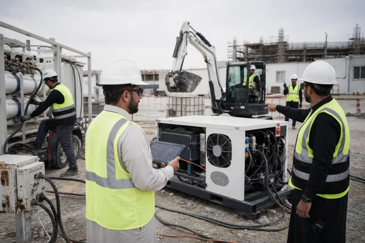 Hydrogen on the Jobsite: How Saudi Pilots Are Shaping Hydrogen Fuel-cell Construction Equipment
