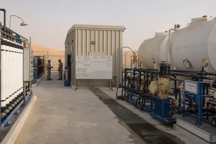 Water in the Desert: Reliable Remote Construction Camp Water Supply in Saudi Arabia