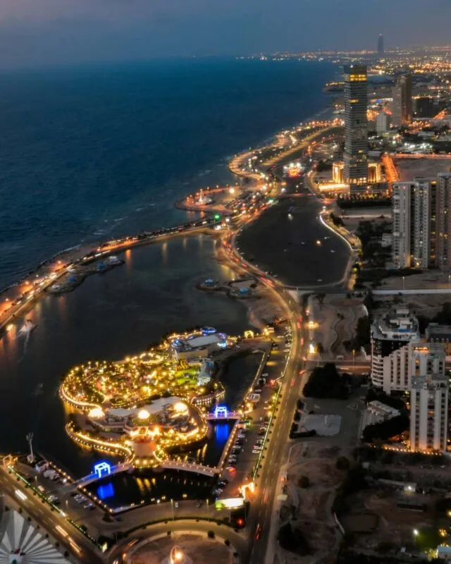 Jeddah Port City Skyline