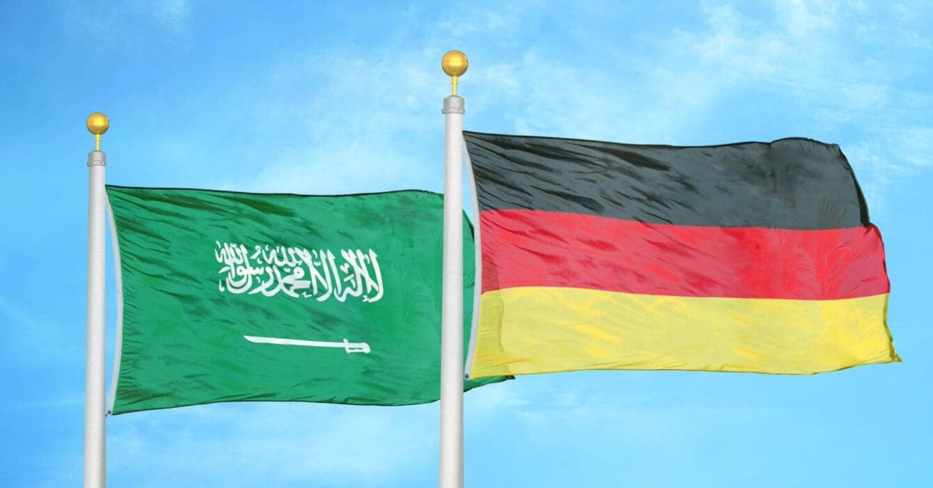 saudi arabia flags germany europe