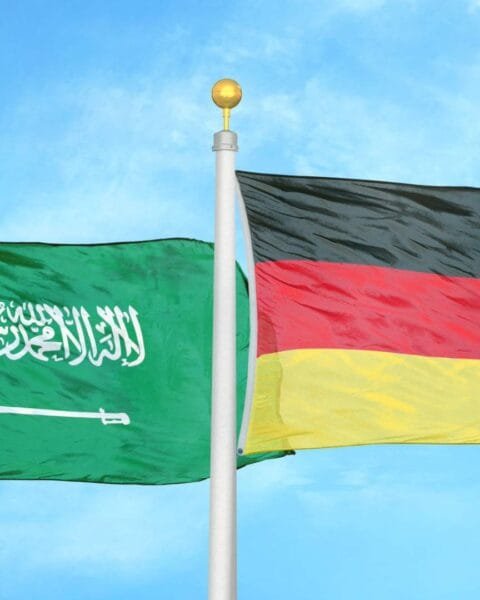 saudi arabia flags germany europe